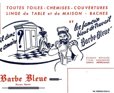 Buvard Barbe-Bleue
