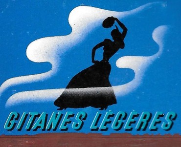 Pochette d'allumettes Gitanes (03)
