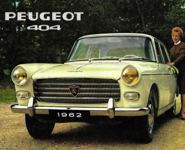 Notice 404 Peugeot