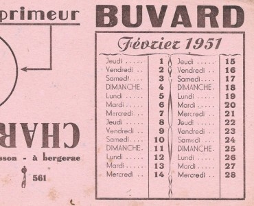 Buvard Charron