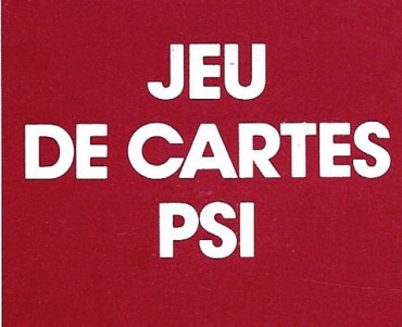 Jeu de cartes PSI