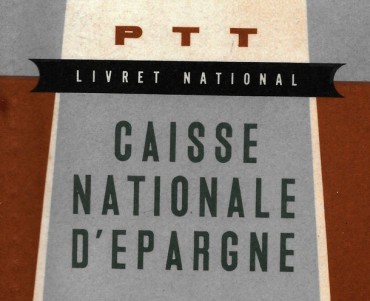 Livret Caisse Nationale d'Epargne (01)