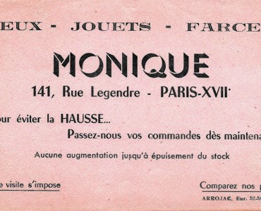 Buvard Monique