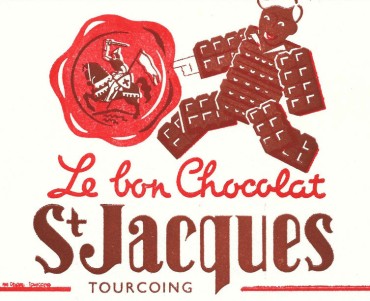 Buvards Chocolat St Jacques