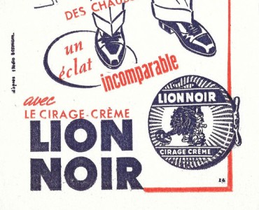 Buvard Lion Noir (03)