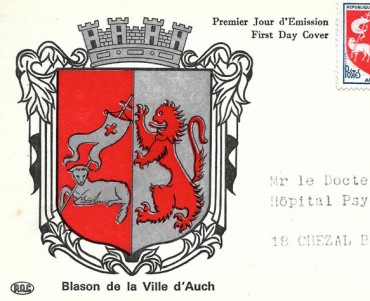 Enveloppe Philatélique Blason d'Auch