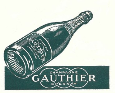 Buvard Champagne Gauthier
