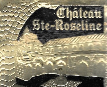 Pochette d'allumettes Château Ste Roseline
