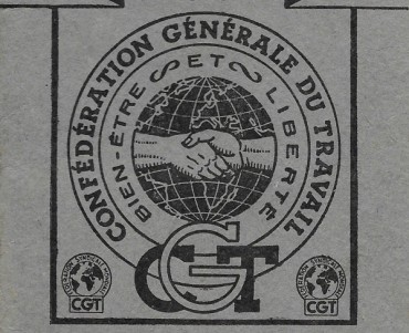 Carte d'adhérent à la CGT (01)