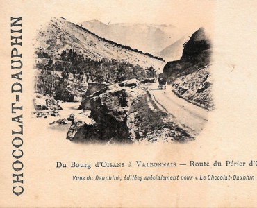 Carte Postale Chocolat Dauphin