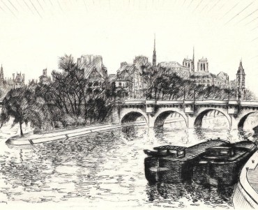 Carte de Vœux Conseil Général de la Seine (07)