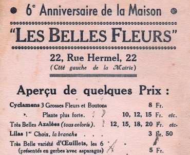 Buvard Les Belles Fleurs