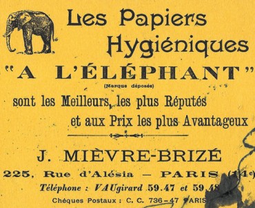 Buvard A l'Eléphant