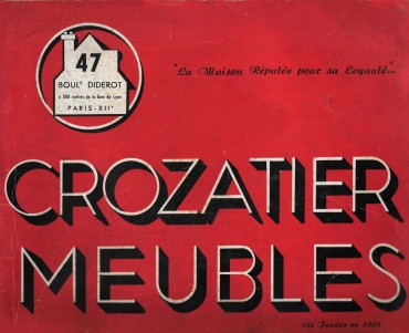 Catalogue Crozatier