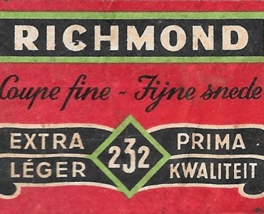 Boite d'allumettes Richmond