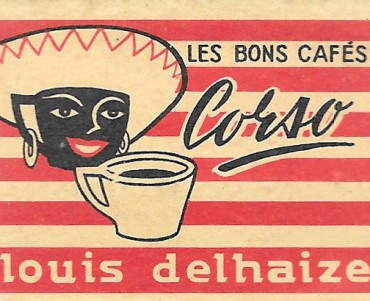 Etiquette de boites d'allumettes Cafés Corso