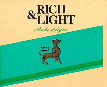 Pochette d'allumettes Rich & Light (01)