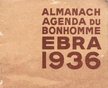 Agenda 1936 Ebra