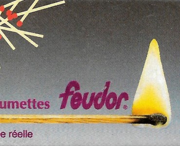 Boite d'allumettes Feudor (01)
