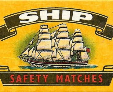 Boite d'allumettes Ship