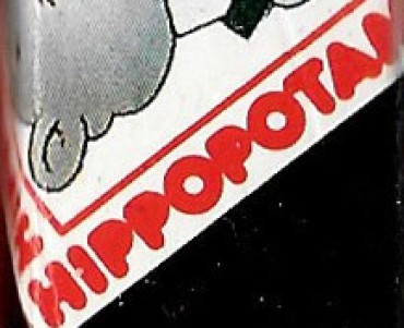 Boite d'allumettes Hippopotamus