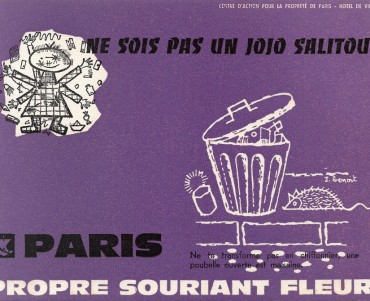 Buvards Propreté de Paris