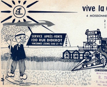 Buvard Claas