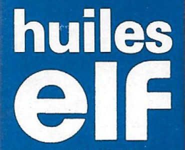 Boite d'allumettes Huiles Elf