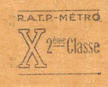 Tickets de Métro (01)