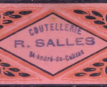 Lames de rasoir Coutellerie Salles