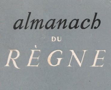 Almanach du Règne 1950