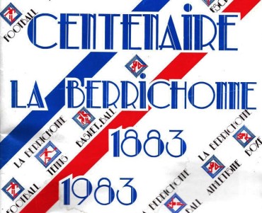 Plaquette Centenaire de la Berrichonne