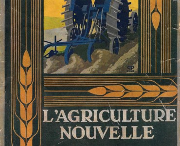Almanach L'Agriculture Nouvelle 1930