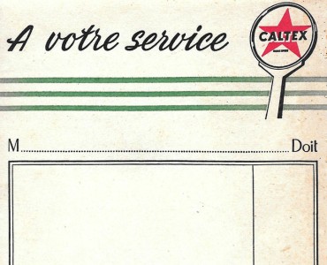 Bloc-notes Caltex