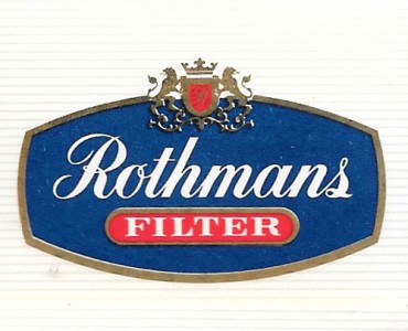 Pochette d'allumettes Rothmans (02)