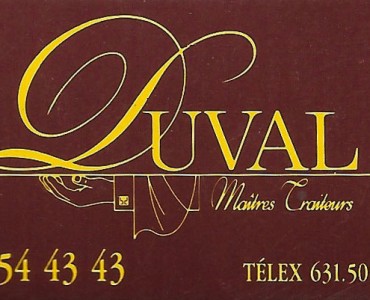 Boite d'allumettes Duval