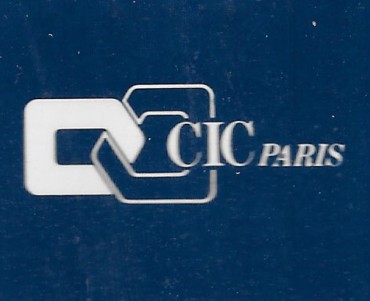 Pochette d'allumettes CIC