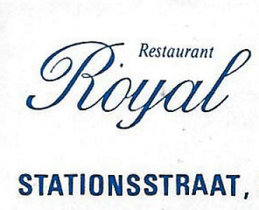 Boite d'allumettes Restaurant Royal