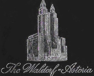 Pochette d'allumettes Waldorf-Astoria