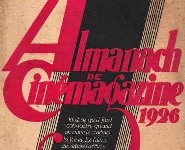 Almanach Cinémagazine 1926