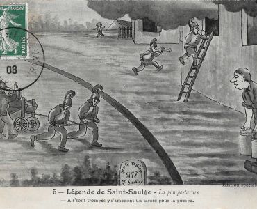 Carte Postale Légende de Saint-Saulge (03)
