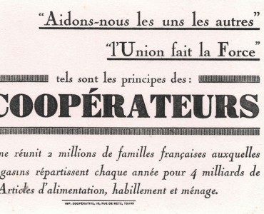 Buvard Les Coopérateurs