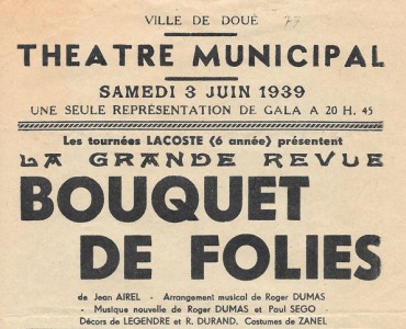 Programme : Bouquet de Folies