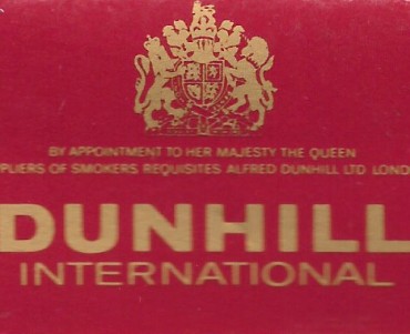 Pochette d'allumettes Dunhill (02)