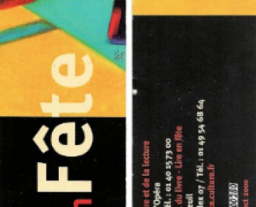 Signet Lire en Fête