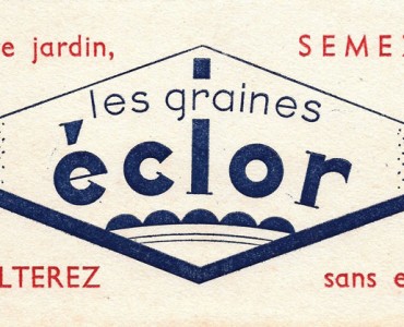Buvard Graines Eclor