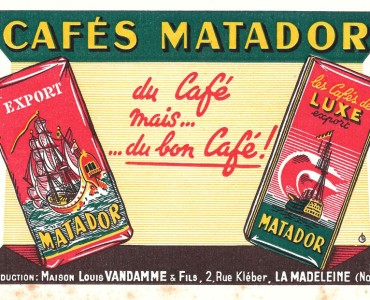 Buvard Cafés Matador