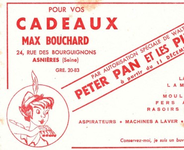 Buvard Max Bouchard