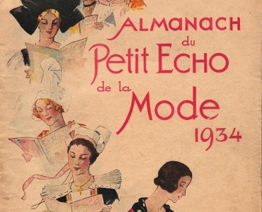 Almanach Petit Echo de la Mode 1934