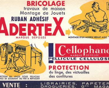 Buvard Adertex/Cellophane